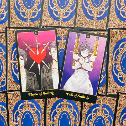 Anime Style Tarot Cards and Guidebook – Oracle Divination Kit