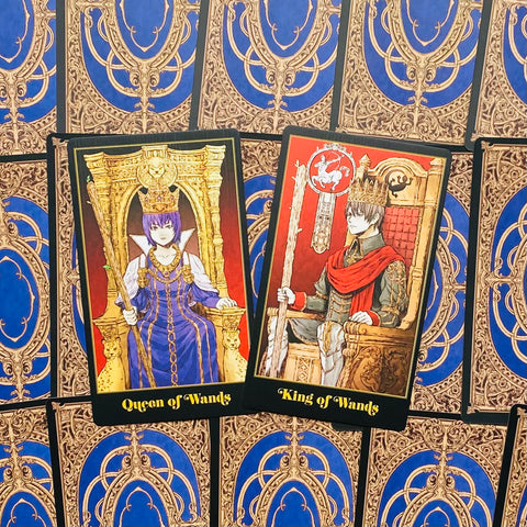 Anime Style Tarot Cards and Guidebook – Oracle Divination Kit