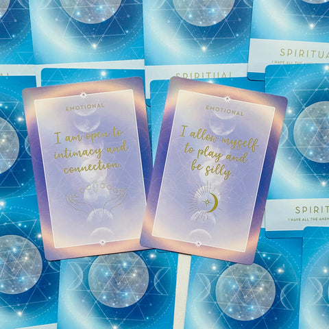 I Radiate Joy Daily Affirmation Cards Deck Yoga Spirit Insight Editions