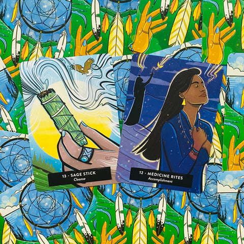 The Sacred Medicine Oracle Cards Deck And Guidebook