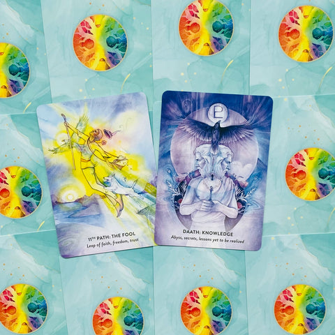 Spiritual Oracle Card Deck – Tree of Life Theme with Guidebook