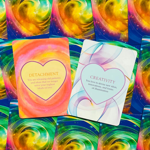 The Power Of Love Activation Oracle Cards Deck & Guidebook