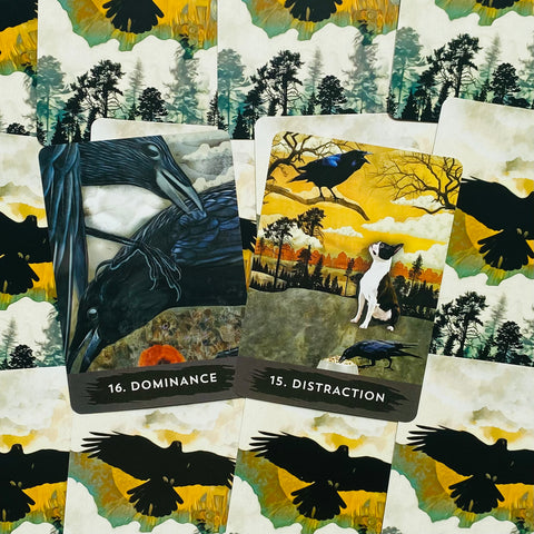 Urban Crow Oracle Cards Deck & Guidebook