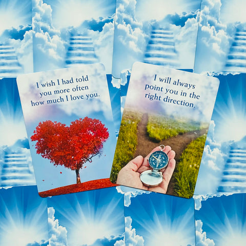 Talking to Heaven Deck – Mediumship Oracle Cards for Spirit Messages With Bag