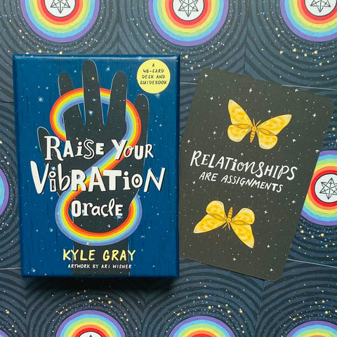 Oracle Card Deck Raise Your Vibration + Guidebook for Healing