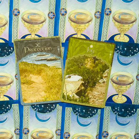 The Wisdom of Avalon Oracle Cards Deck & Guidebook Set