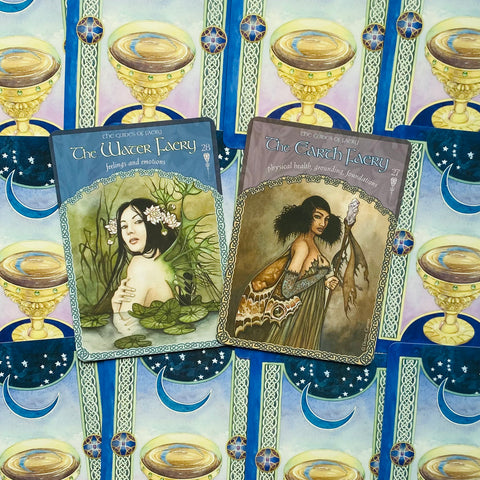 The Wisdom of Avalon Oracle Cards Deck & Guidebook Set