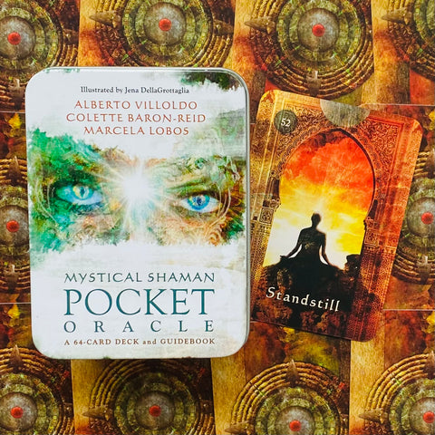 Mystical Shaman Pocket Oracle Cards Deck And Guidebook