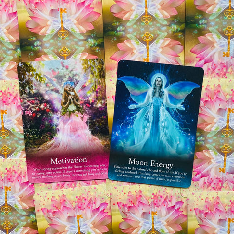 Oracle Of The Fairies Magic  Cards Deck & Guidebook With Bag