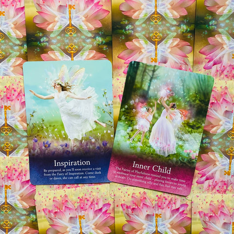 Oracle Of The Fairies Magic  Cards Deck & Guidebook With Bag