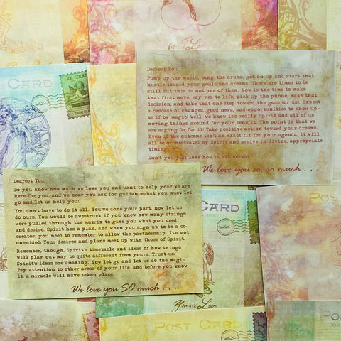 Postcards from Spirit Oracle Cards – Daily Messages from the Spirit Realm With Bag