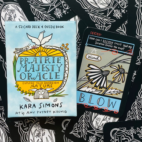 Prairie Majesty Oracle Cards Deck And Guidebook Hay House By Kara Simons