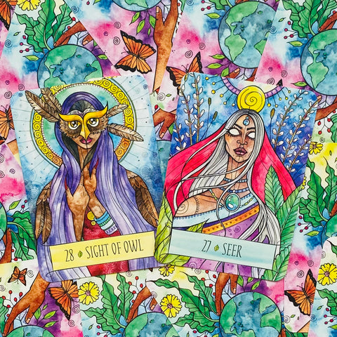 The Earthcraft Oracle Cards Deck & Guidebook –  Sacred Healing Cards