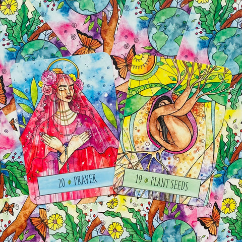 The Earthcraft Oracle Cards Deck & Guidebook –  Sacred Healing Cards