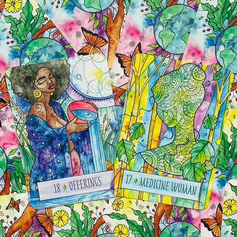 The Earthcraft Oracle Cards Deck & Guidebook –  Sacred Healing Cards