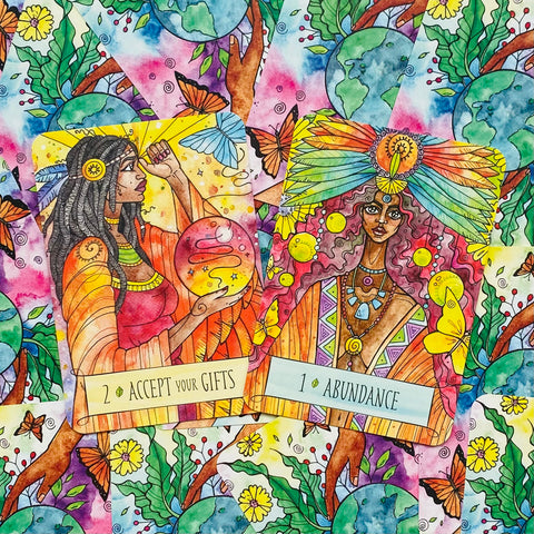 The Earthcraft Oracle Cards Deck & Guidebook –  Sacred Healing Cards