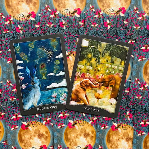 Guardian of the Night Tarot Deck & Signed Guidebook – Animal Spirit Cards With Bag