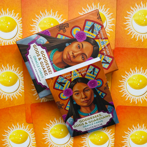 Goddesses, Gods And Guardians Oracle Cards Deck By Sophie Bashford