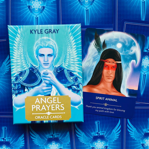 Angel Prayers Oracle Cards Deck Kyle Gray Divine Spiritual Tool