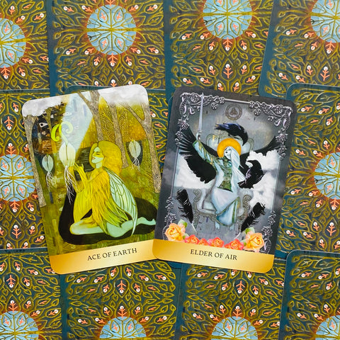 Enchanted Förhäxa Tarot – Rider–Waite Inspired, Mythic Fairy Deck