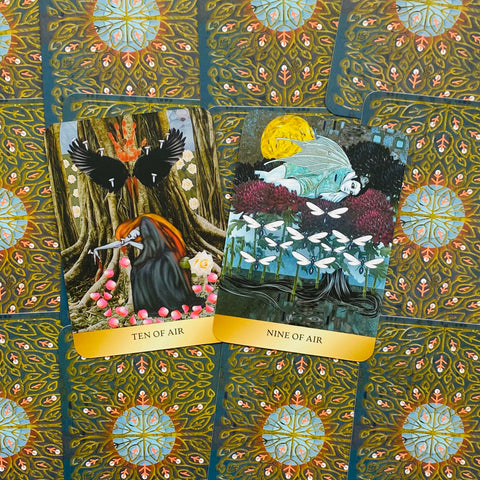 Enchanted Förhäxa Tarot – Rider–Waite Inspired, Mythic Fairy Deck