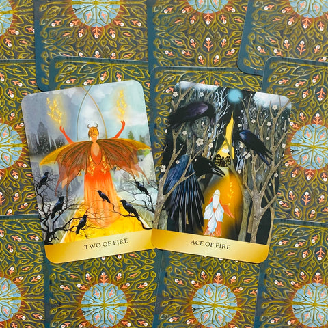 Enchanted Förhäxa Tarot – Rider–Waite Inspired, Mythic Fairy Deck