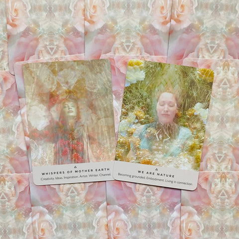 Rose Oracle Secret Goddess Cards Deck And Guidebook With Bag