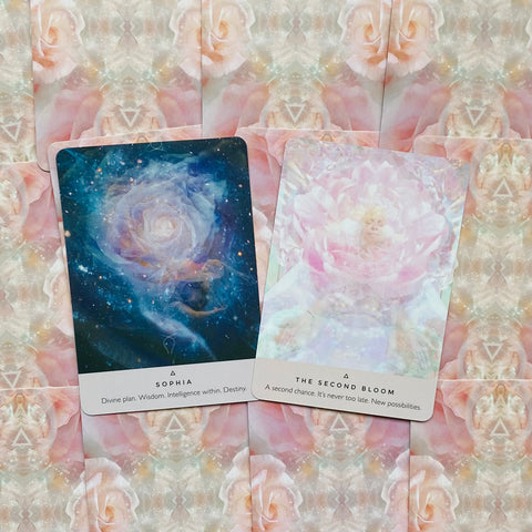 Rose Oracle Secret Goddess Cards Deck And Guidebook With Bag