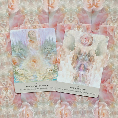 Rose Oracle Secret Goddess Cards Deck And Guidebook With Bag