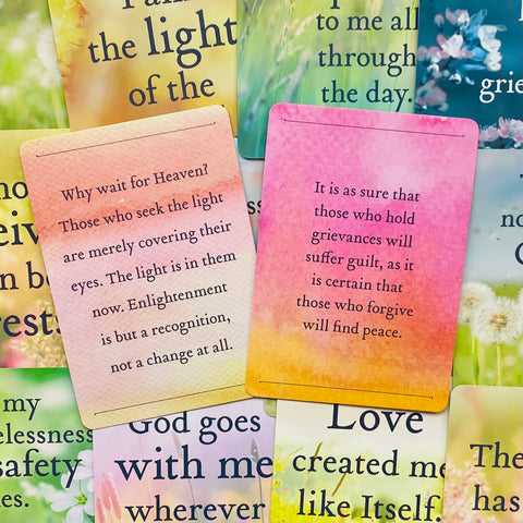 Everyday Miracles Oracle Card Deck Of Lessons From A Course In Miracles