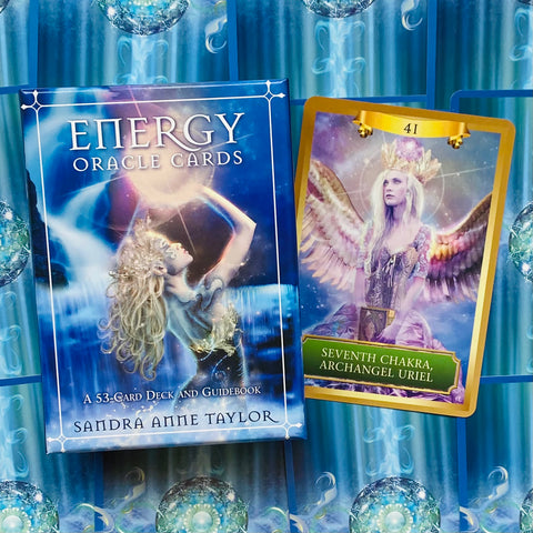 Energy Oracle Cards – Chakra, Spirit Guides, Angel Deck & Guidebook