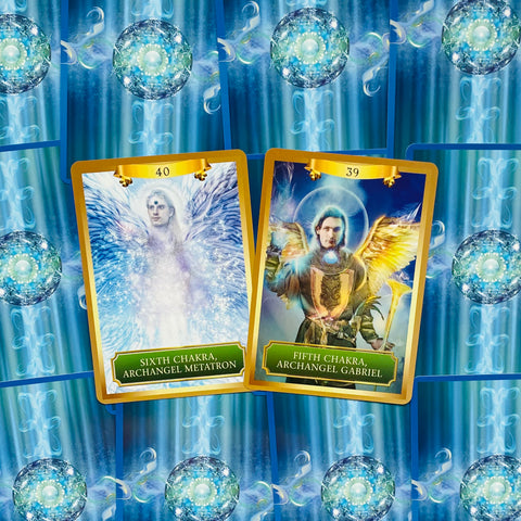 Energy Oracle Cards – Chakra, Spirit Guides, Angel Deck & Guidebook