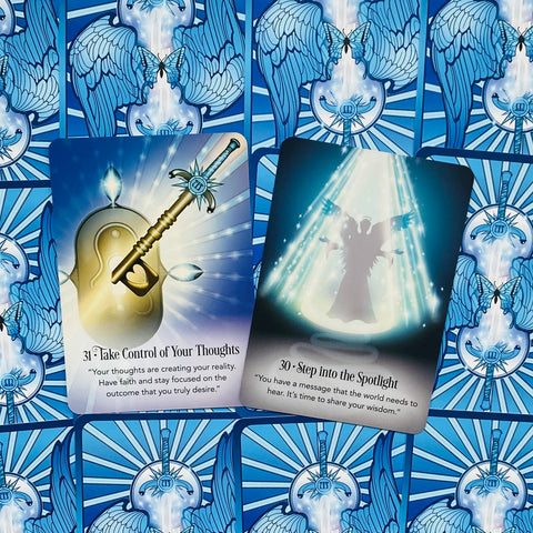 Archangel Michael Oracle Cards by Radleigh Valentine & Guidebook