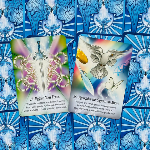 Archangel Michael Oracle Cards by Radleigh Valentine & Guidebook
