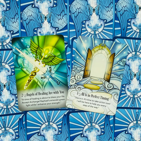 Archangel Michael Oracle Cards by Radleigh Valentine & Guidebook