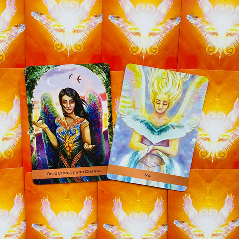 The Angel Guide Oracle Cards Deck With Guidebook  By Kyle Gray