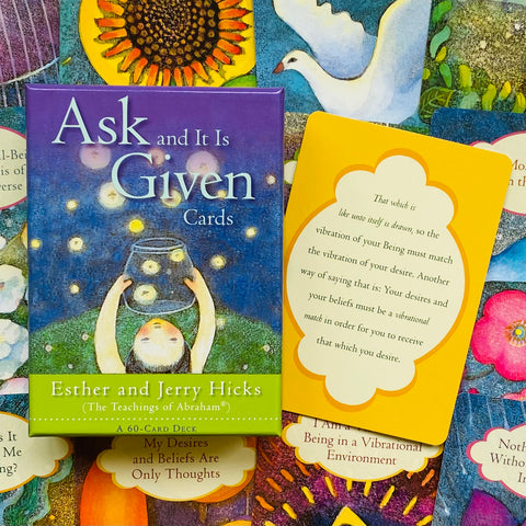 Ask And It Is Given Cards Deck Teachings Of Abraham Inspirational