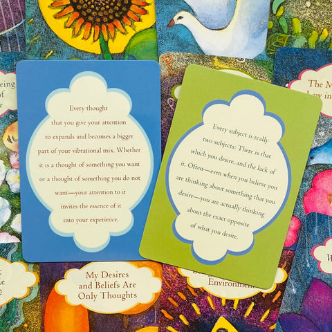 Ask And It Is Given Cards Deck Teachings Of Abraham Inspirational With Bag