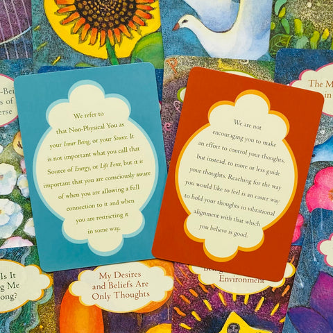 Ask And It Is Given Cards Deck Teachings Of Abraham Inspirational With Bag