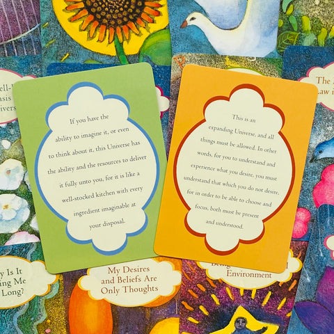 Ask And It Is Given Cards Deck Teachings Of Abraham Inspirational With Bag