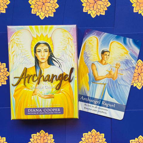 Archangel Spiritual Oracle Cards Deck And Guidebook