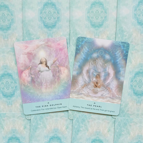 Healing Waters Oracle Cards Deck And Guidebook By Rebecca Campbell With Bag