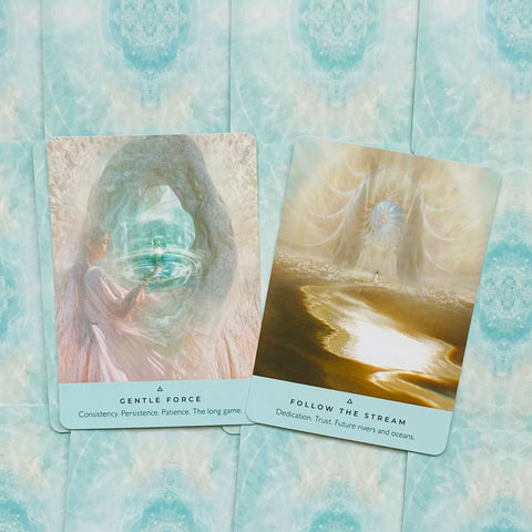 Healing Waters Oracle Cards Deck And Guidebook By Rebecca Campbell With Bag