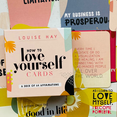 How To Love Yourself Affirmations Cards Deck Louise Hay Oracle