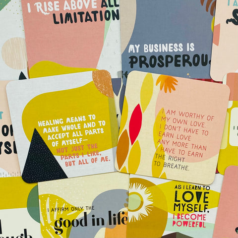 How To Love Yourself Affirmations Cards Deck Louise Hay Oracle With Bag