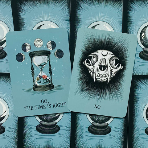 Crystal Ball Pocket Oracle Cards Deck & Guidebook Oracle