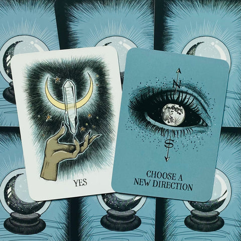 Crystal Ball Pocket Oracle Cards Deck & Guidebook Oracle