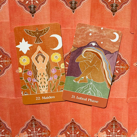 The Sacred Cycles Oracle Card Deck & Guidebook Body'S Wisdom