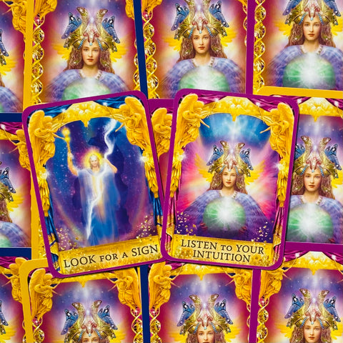 Angel Answers Pocket Oracle Cards Deck Hay House By Radleigh Valentine