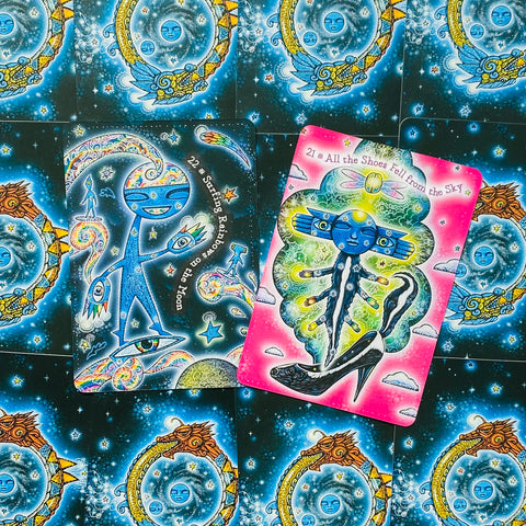 The Dream Weaver'S Oracle Cards Deck Guidebook Colette Baron-Reid With Bag
